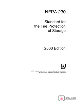 NFPA 230 PDF